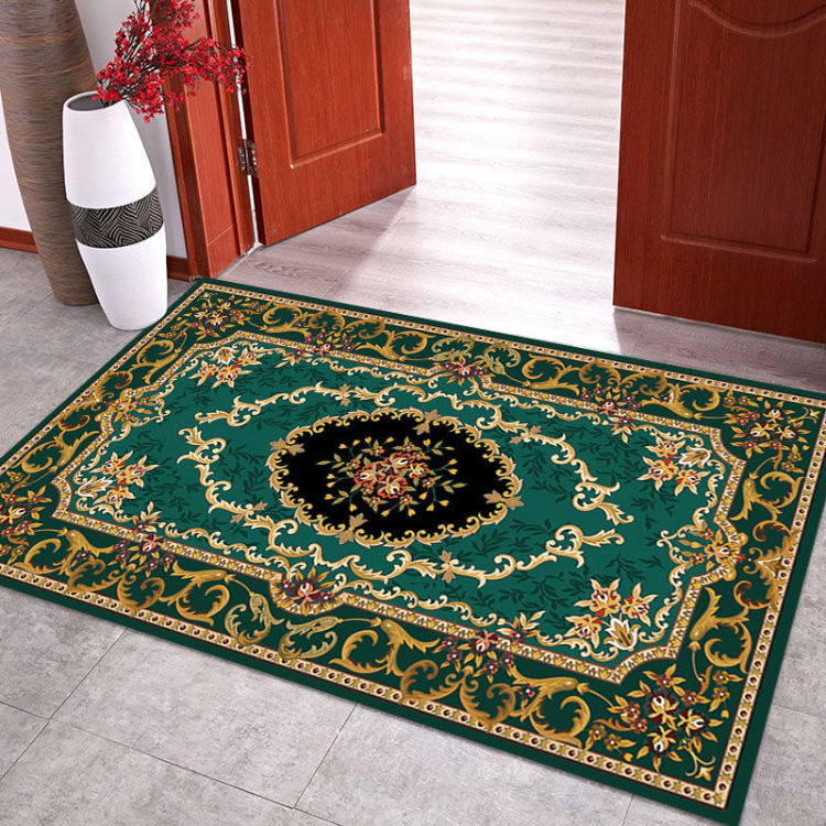 Buy Wholesale China Outdoor Indoor Rugs Polyester Non-slip Floor Mat Office  Corridor Area Rug Small Loop Velvet Door Mat & Door Mats at USD 5