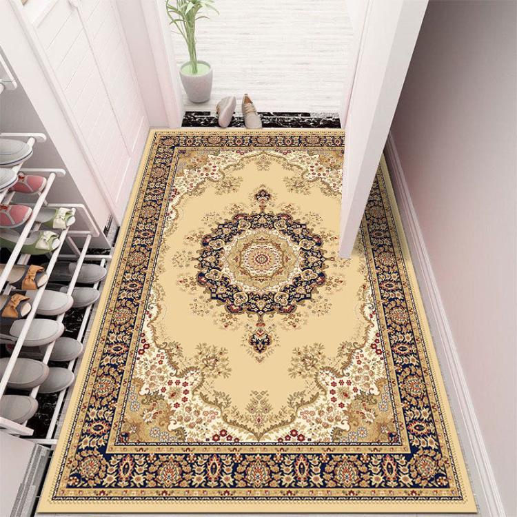 Buy Wholesale China Persian Pattern Printed Small Area Carpet Welcome  Outdoor Indoor Polyester Anti-slip Back Foot Mat Floor Door Mat & Door Mat  at USD 0.7