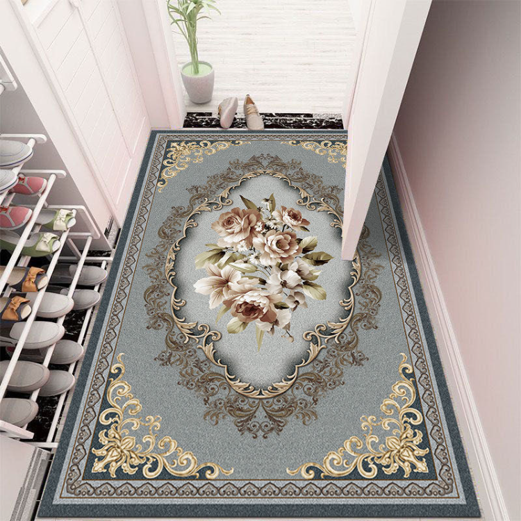 Buy Wholesale China Persian Pattern Printed Small Area Carpet Welcome  Outdoor Indoor Polyester Anti-slip Back Foot Mat Floor Door Mat & Door Mat  at USD 0.7