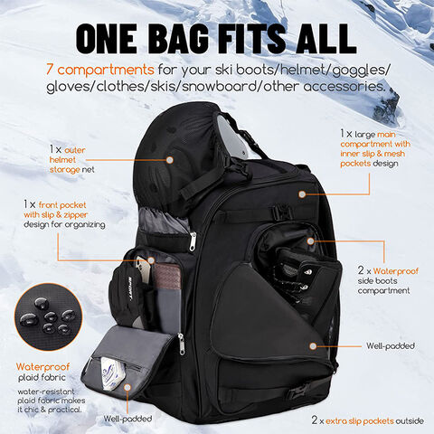 Achetez en gros Mode Grande Capacité Voyage Snowboard équipement