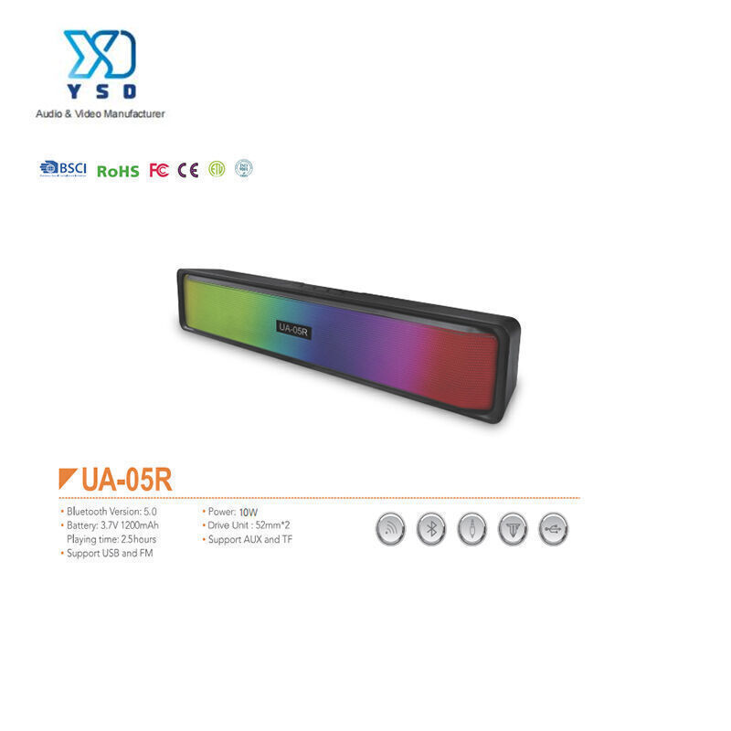 Buy Wholesale China Computer Speaker Home Usb Mini Home Audio Led Rgb ...