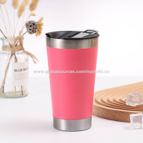 wholesale 12-100pcs 16oz Acrylic Tumbler Cups Double Wall Insulated Water  Cup Matte Plastic Bulk Tumblers Drink Tumblers