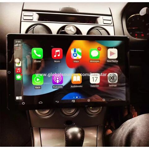 Estéreo de coche con pantalla táctil giratoria Android 11 2022 con Apple  Carplay Android Auto, radio de coche de 10 pulgadas con alta fidelidad