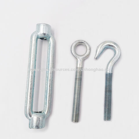 Made in China Heavy Duty Wire Rope Turnbuckle Hook and Eye Forged
