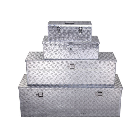 Wholesale 2 Drawers Waterproof Trailer Storage Toolbox Aluminum