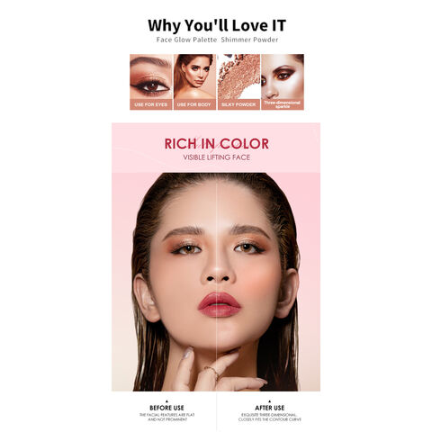 Nouvelle Ombre à Paupières Liquide Pigmentée Tendance 8 Couleurs Logo Personnalisé Duochrome Ombre à Paupières Facile à Porter Maquillage des Yeux Liquide Vente en Gros