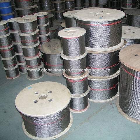 Stainless Wire Rope 316 Marine Grade 7x19 Construction, Cut To Length