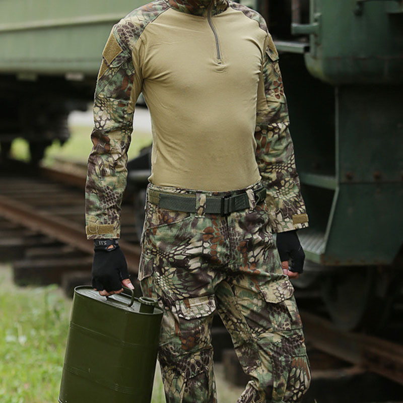 Buy Wholesale China Tactical Frog Suit Outdoor Python Cp Camouflage ...