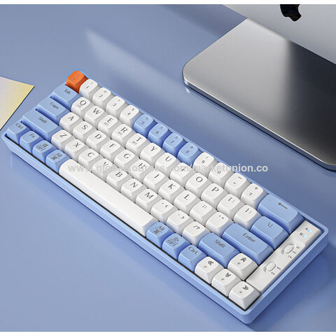 Clavier mécanique sans fil 2.4G Bluetooth, clavier de jeu d'ordinateur entièrement remplaçable à chaud