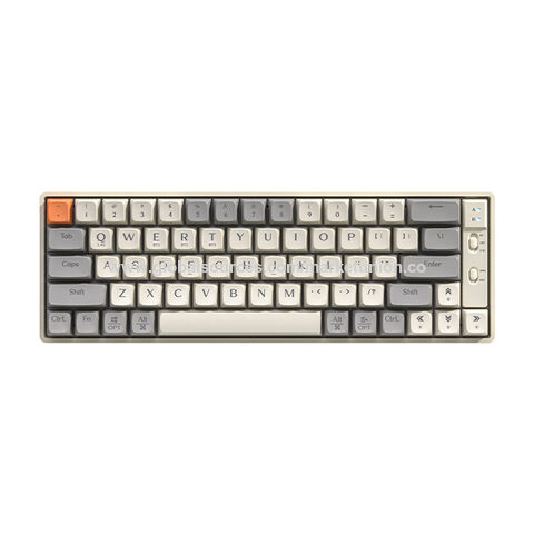 Clavier mécanique sans fil 2.4G Bluetooth, clavier de jeu d'ordinateur entièrement remplaçable à chaud