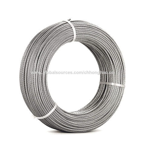 Buy Wholesale China 7x7 Stainless Steel Wire Rope 1/8 Wire Rope