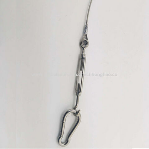 Din5299c Aisi304 Stainless Steel Snap Hook,aluminum Finishing