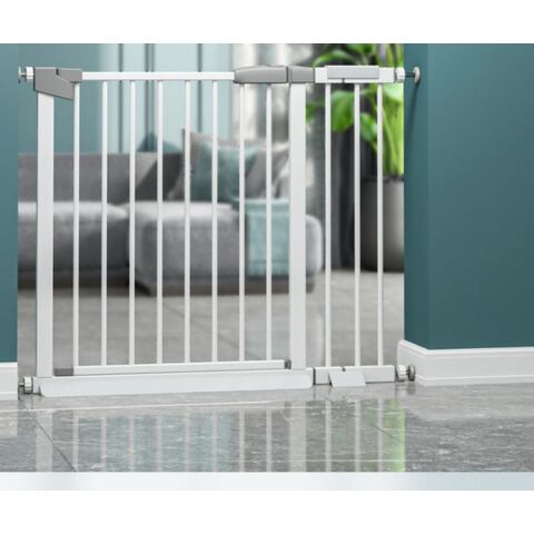Barrière de Sécurité pour Chien Animal Domestique Barrière pour Chien  Extensible Portable Barrière Porte en Filet Pliable Porte Magique pour Chien  pour Cuisine Escalier Couloirs Bébé