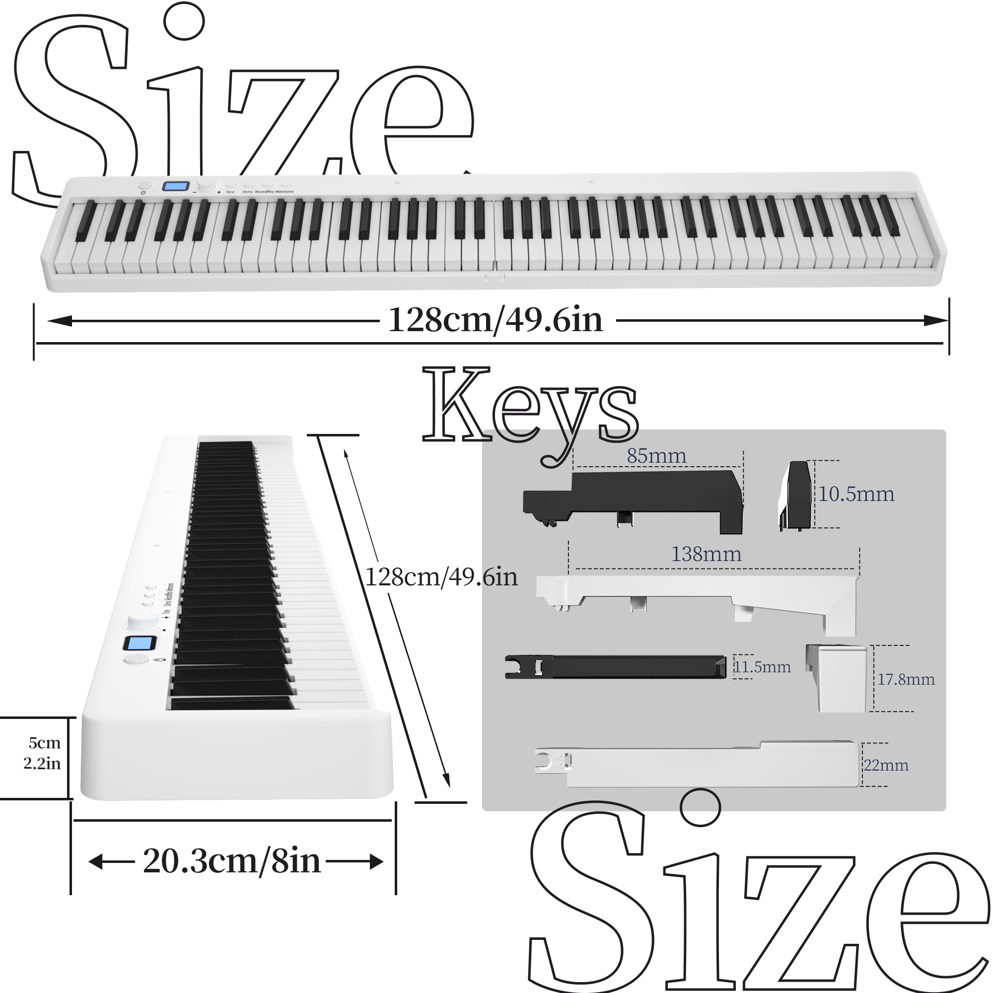 Buy Wholesale China Wholesale Dual Speakers Folding Piano For Travel