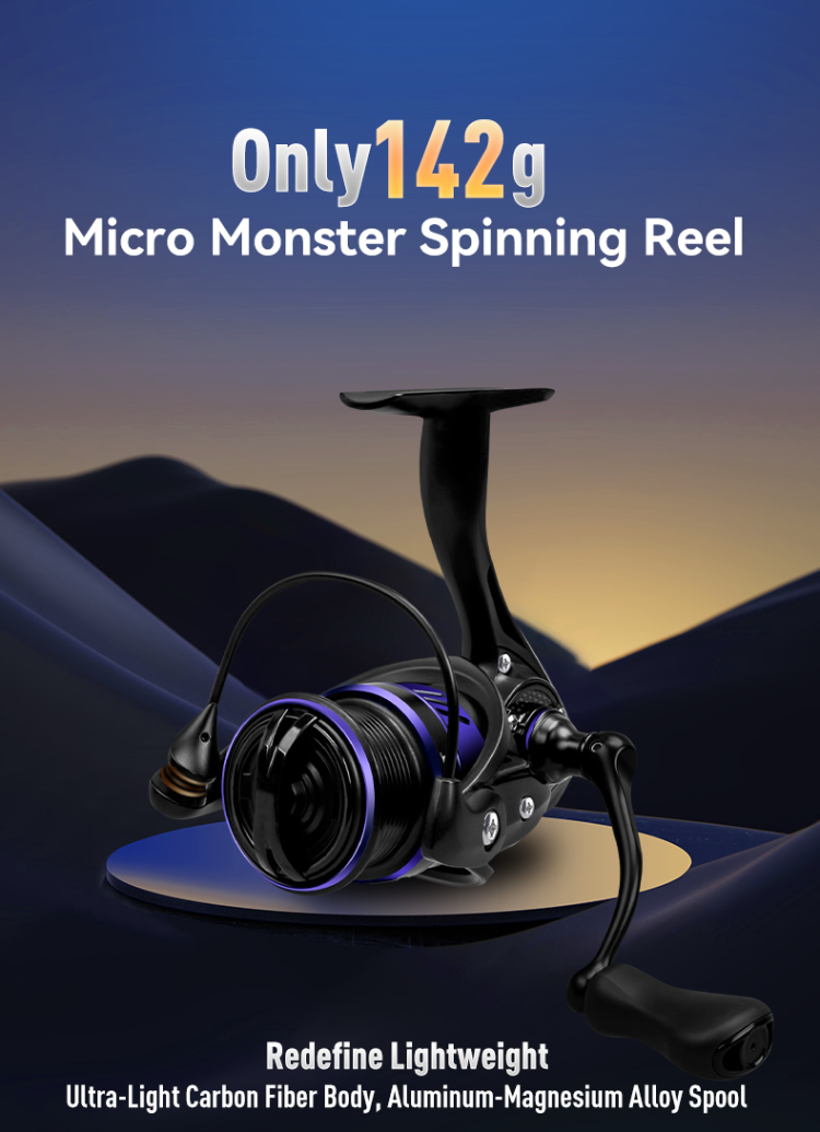 Buy Standard Quality China Wholesale Kingdom Micro Monster 5.2:1 10+1bb Spinning  Fishing Reel Oem Wholesale Super Light Max Drag 3kg Freshwater Fishing Reel  $53.9 Direct from Factory at Weihai Wanlu Trading Co.