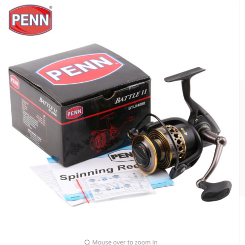 Wholesale Penn Btl Ii Alloy Material Line Capacity 390m 3000-8000 Spinning  Saltwater Fishing Reels - China Wholesale Wholesale Fishing Reels Saltwater Spinning  Reels $112 from Weihai Hunt House Fishing Tackle Co., Ltd.