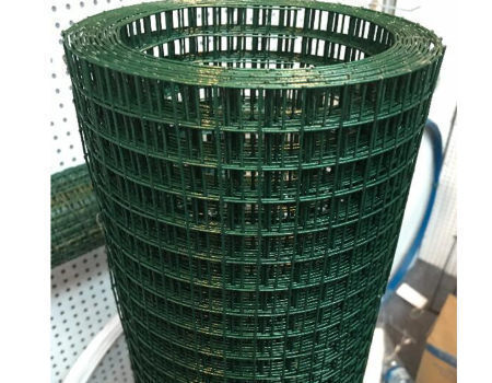 Buy Wholesale China Dark Green Pvc Coated Welded Wire Mesh /fence Iron Wire Mesh  Rolls For Garden & Pvc Coated Welded Wire Fenc at USD 3.5