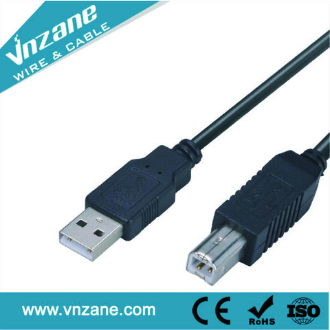 Câble d'imprimante USB 2.0 Type A Mâle vers Type B Câble de câble