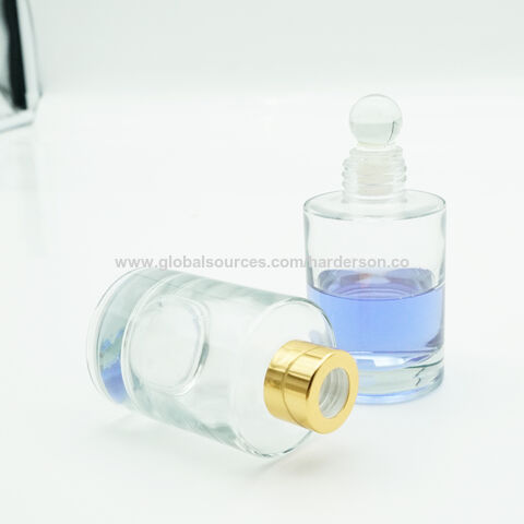 50ml & 100ml leere runde form Duft glas diffusor flasche