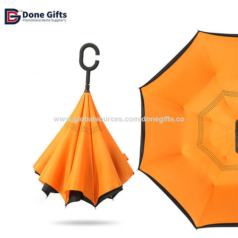 Paraguas,reversible,manual,mujer