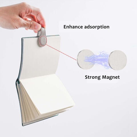 Magnetische Lesezeichen aus echtem Leder, handgefertigte Seitenmarkierer für Buchliebhaber, ideales Geschenk für Leser
