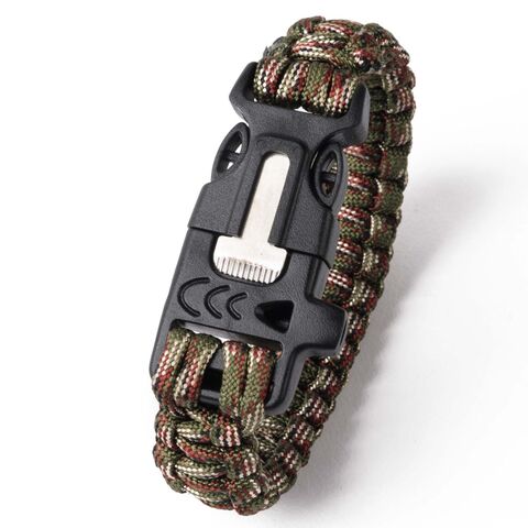 Buy Wholesale China Fm Multifunctional Paracord Bracelet Outdoor Survival  Emergency Camping Bracelet Mountain Biking Life Rope & Paracord Bracelets  at USD 0.5