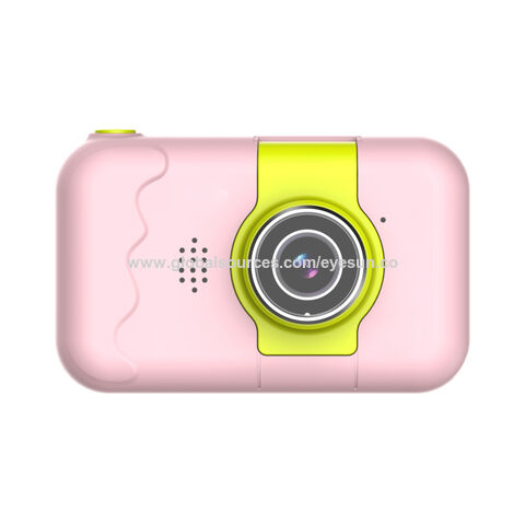 Rose-Caméra numérique pour enfants, Mini caméra vidéo 40mp, écran