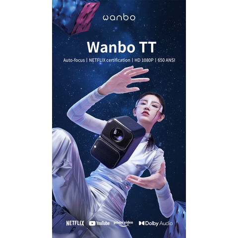 Xiaomi Wanbo TT Proyector Portátil 4K FullHD HDR10 650 Lúmenes