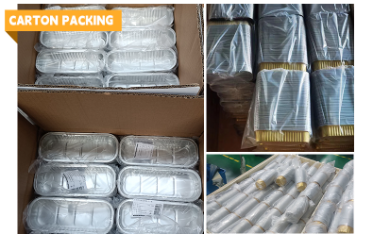 Buy Wholesale China 2023 Hotsale Disposable Food Grade Aluminum Tin Foil  Food Containers Heavy Duty Large Aluminium Foil Baking Pans/tray With Lids  & Aluminium Food Container Aluminum Foil Box Foil at USD