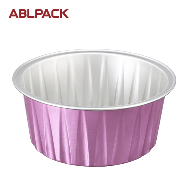 China ABLPACK 125 ML/ 4 OZ aluminum foil baking cups with PET lid  Manufacturer and Supplier