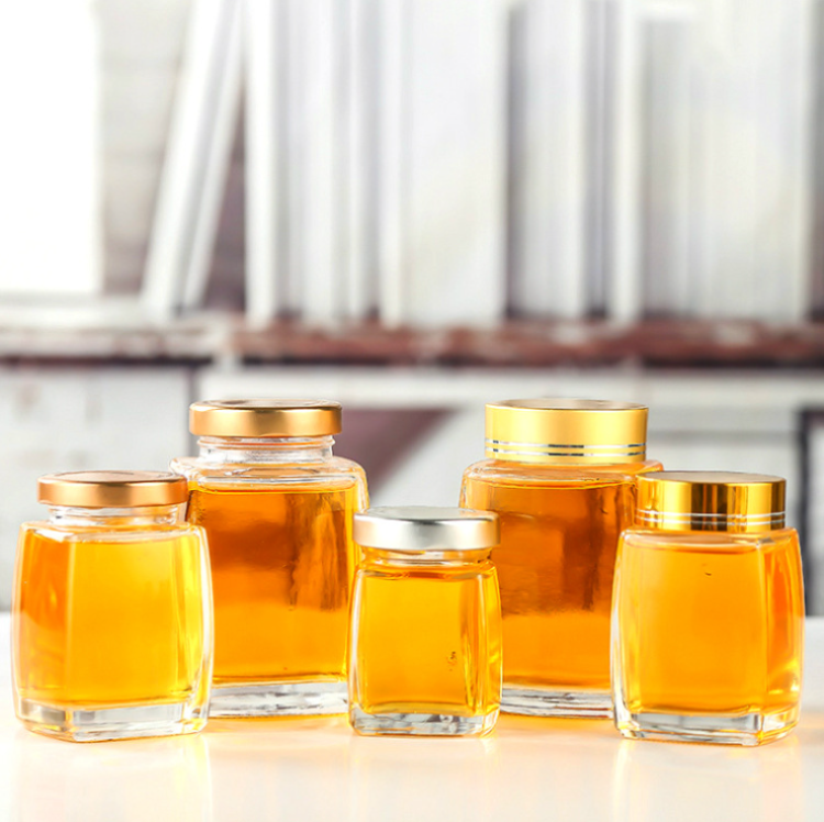 Buy Wholesale China Glass Jar Square 100ml Square Glass Honey Jar For Honey  Jam Bird Nest Super Flint Glass Sauce Bottles & 100 Ml 180 Ml 360 Ml 750 Ml  Antique Honey