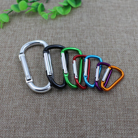 High Quality D Shape Colorful Aluminum Carabiner Climbing Snap Hook,key  Chain Hook - Buy China Wholesale D Ring Snap Hook $0.07