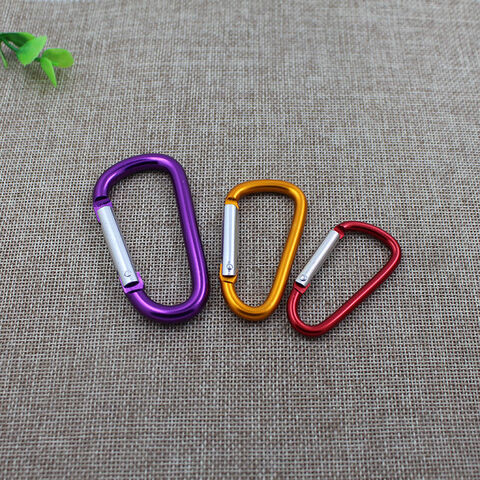 High Quality D Shape Colorful Aluminum Carabiner Climbing Snap Hook,key  Chain Hook - Buy China Wholesale D Ring Snap Hook $0.07