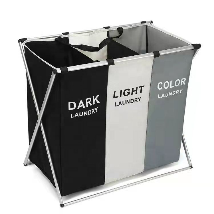 Folding Laundry Baskets Home Organizer Collapsible Dirty Clothes Storage  Basket Waterproof Large Laundry Hamper Bag Container - Tiny Deal