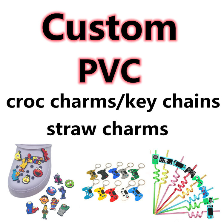 Mario Straw Charms