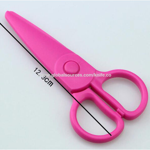 China Factory Cartoon ABS Plastic Scissors, Kindergarten Scissors