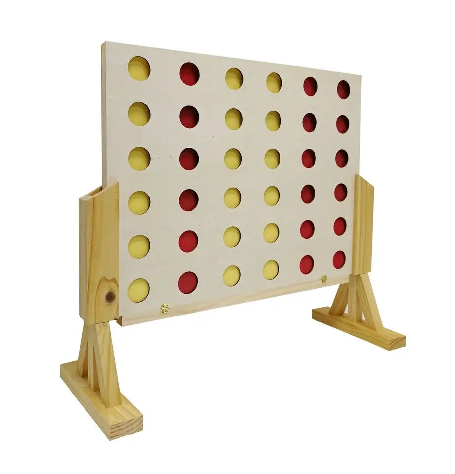 Buy Wholesale China Hot Sale Garden Game Nature Wooden Connect Four ...