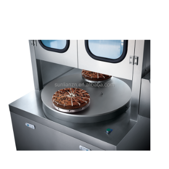 Slicer Portion Frozen Round Cake Automatic Ultrasonic Layer Cake Cutter ...