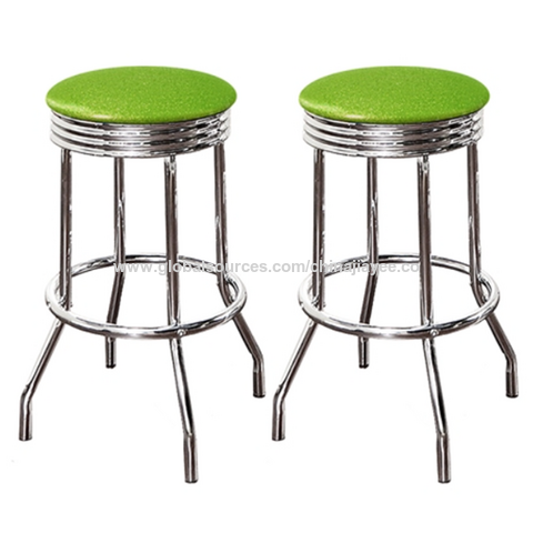 Chrome bar stools 2024 for sale