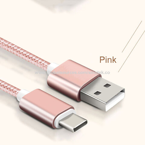 Hot Sale Nylon Braided Type C Cable 3.3ft/6.6ft Quick Charging 3.0 Connector USB C Cable