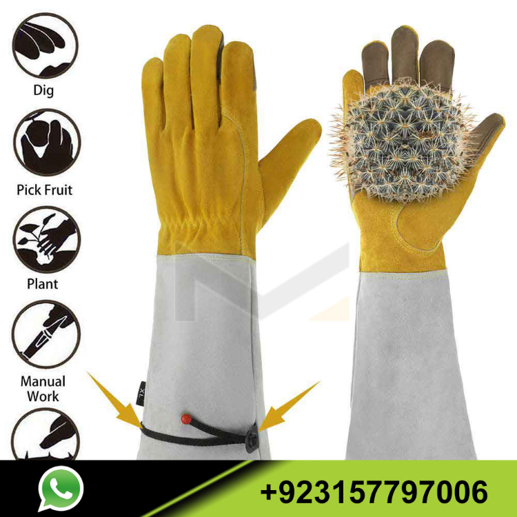 Gloves Work Mesh Breathable for Gardening Puncture-proof Mosquito