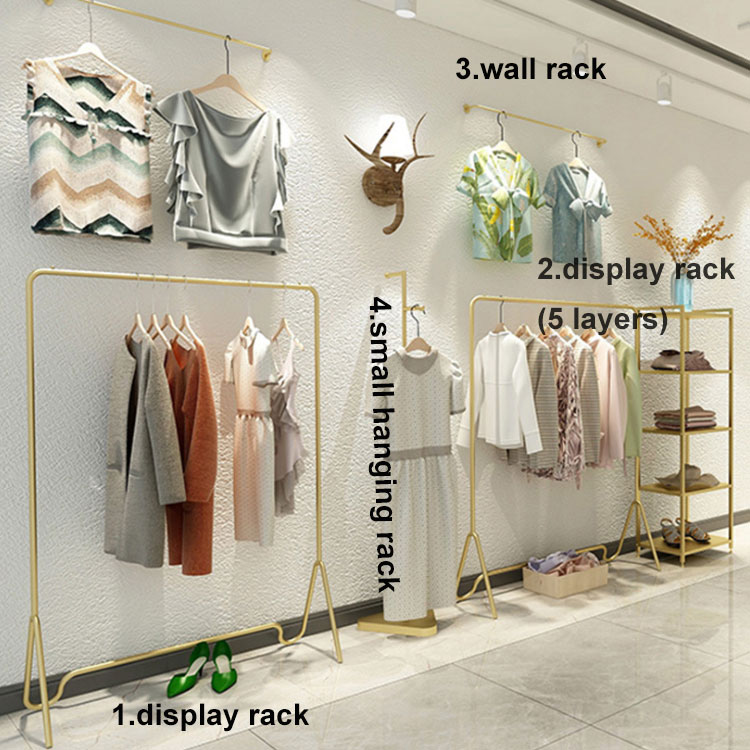 Retail Ladies Garment Shop Interior Design Decoration Furniture