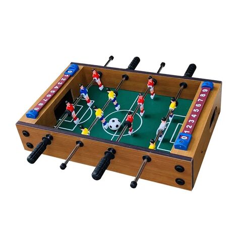 Ensemble de baby-foot sur table, jeu de football en bois jeu familial pour  enfants jouet éducatif