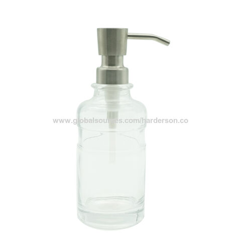 Comprar Dispensador de botellas vacías con bomba, botellas de jabón  corporal rellenables vacías para champú y acondicionador, 3 uds., 300ml