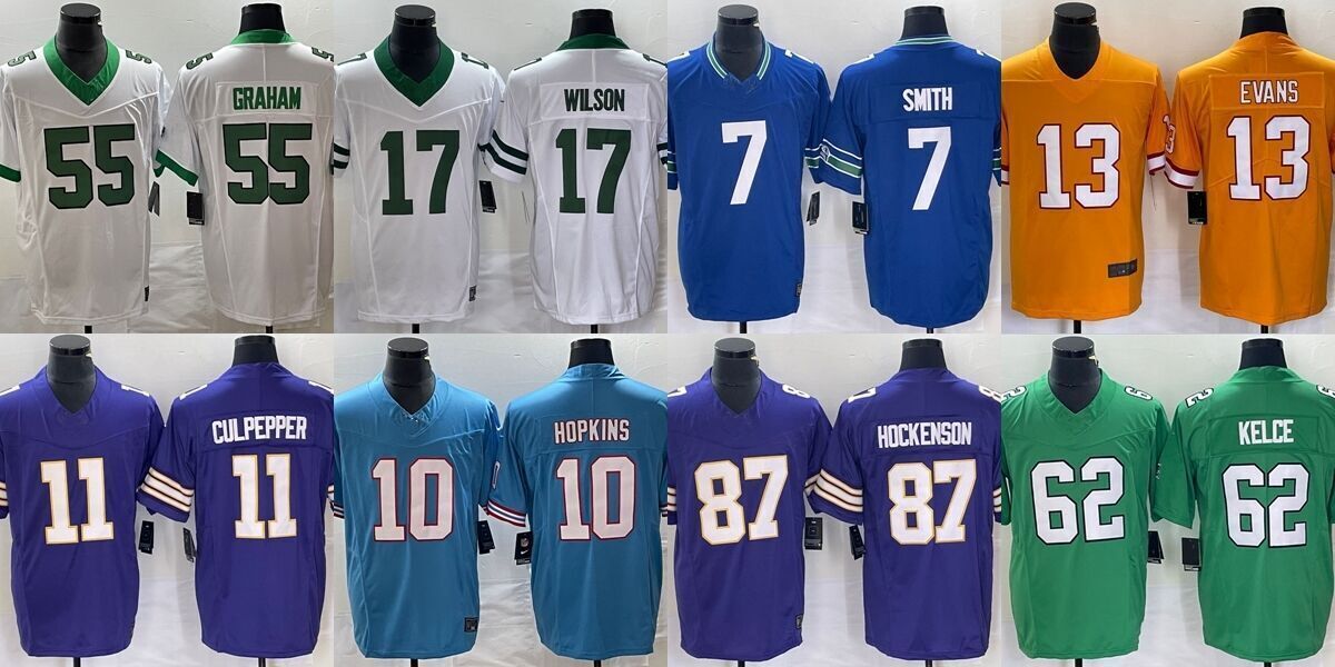 Buy Wholesale China American Football Team Throwback Uniforms 202324 Raiders Bengals Bills