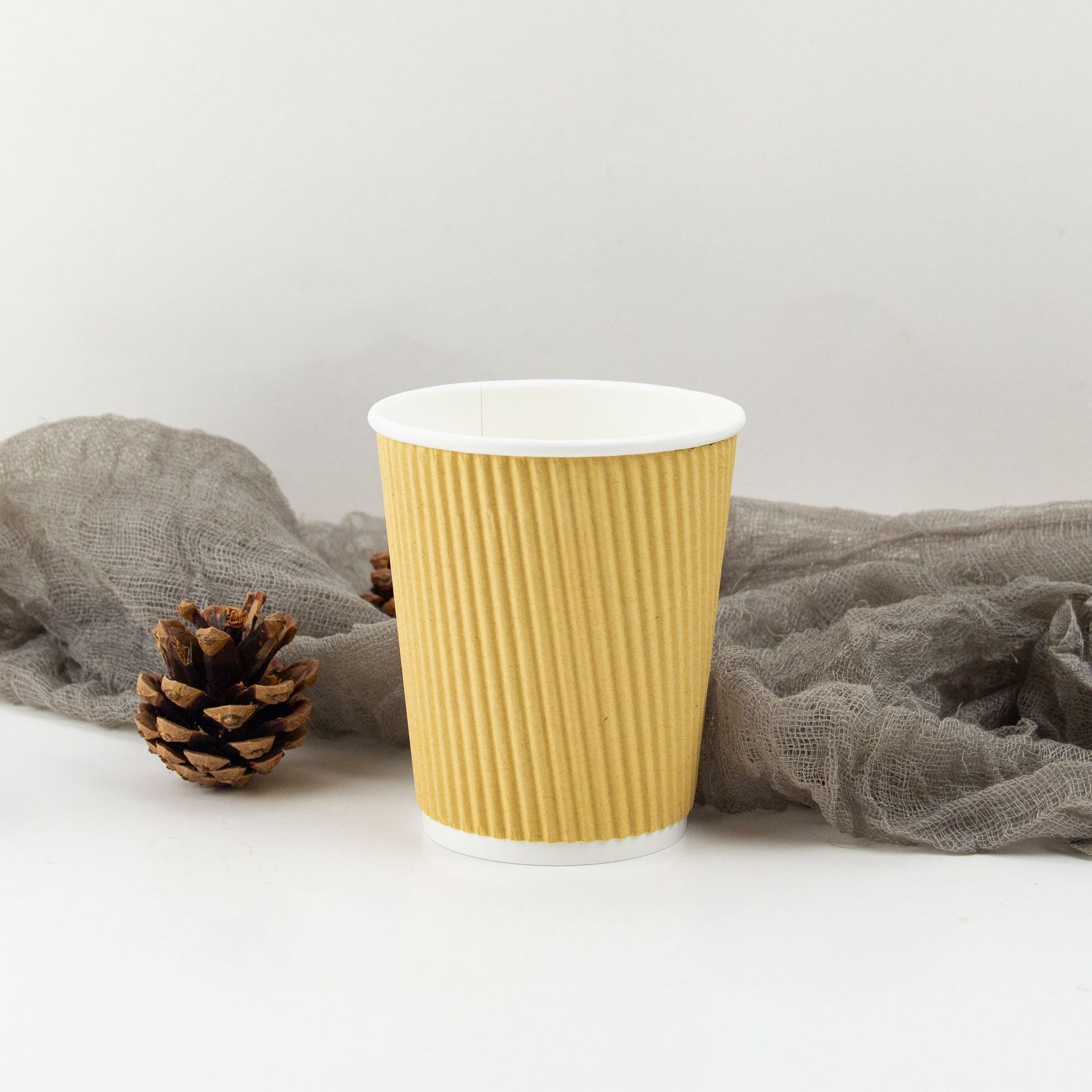 Buy Wholesale China 8oz 12oz 16oz Customized Ripple Wall Disposable ...