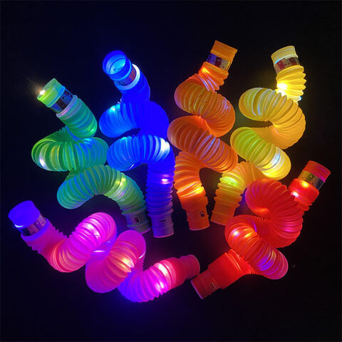 Achetez en gros Novelty 6 Pack Light Up Glow Pull & Pops Tube Toy