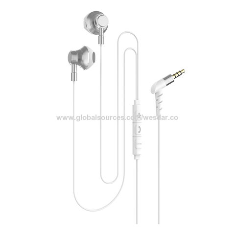 PLUG - Écouteurs - intra-auriculaire - filaire - jack 3,5mm - isolation  acoustique - blanc