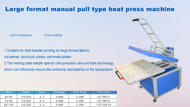 Buy Wholesale China Multifunction Heat Transfer Sticker Foil Printing Press  Flat Heat Press Machine Sublimation 80cm 100cm & Calandra Heat Press  Machine Heat Press Machine at USD 703