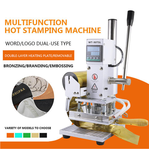 8025 semi-automatic digital hot foil stamping